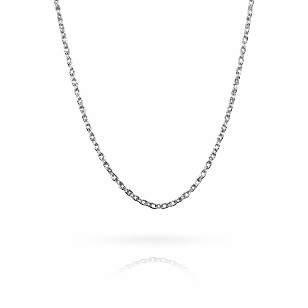 2mm | Silver | Cable Link Chain - Picture 1 of 4